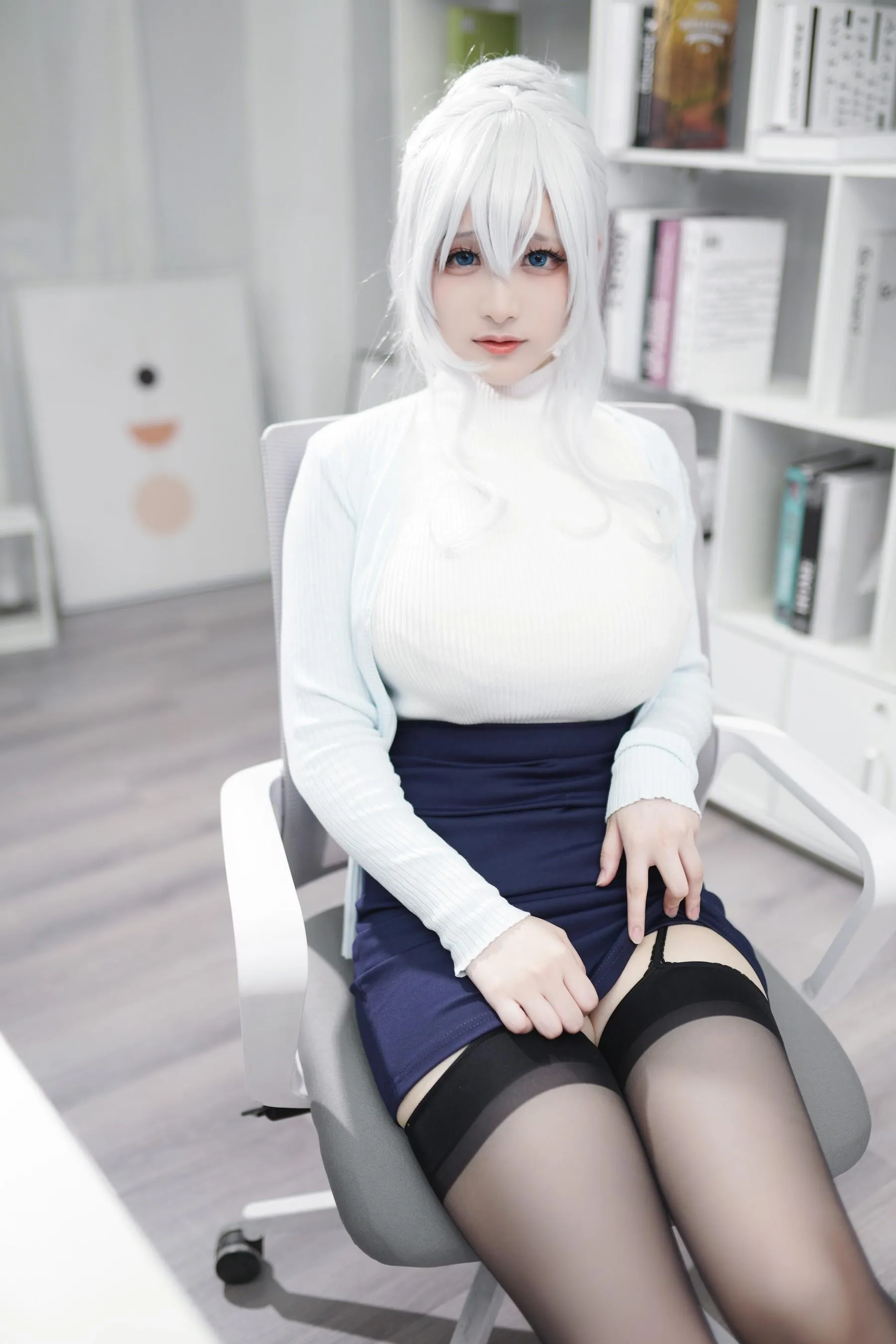 幼愛youmeko – NO.06 未亡人雪女cos [71P]插图7